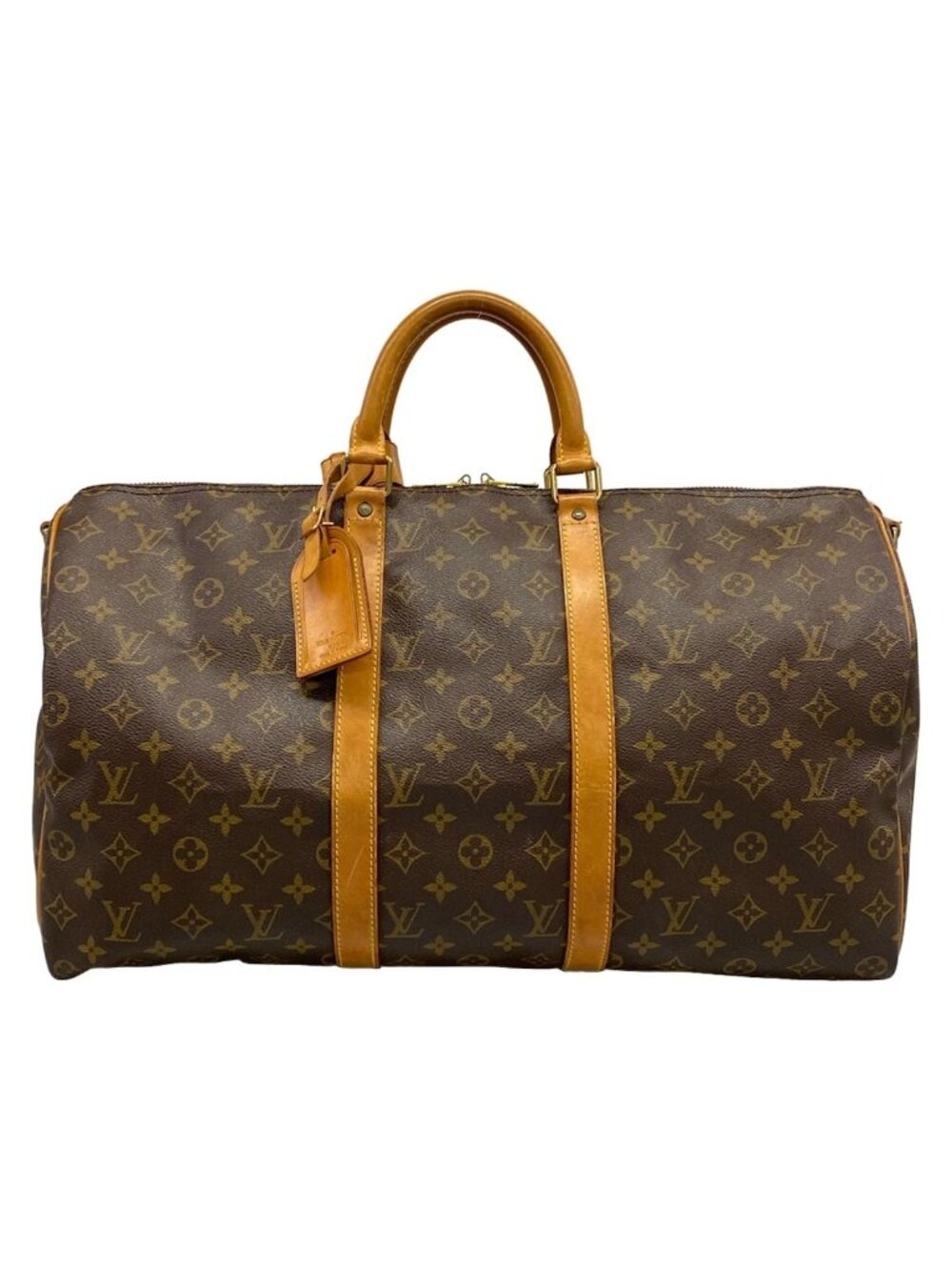 Louis Vuitton Boston Bag Monogram Keepall Bandouliere 50